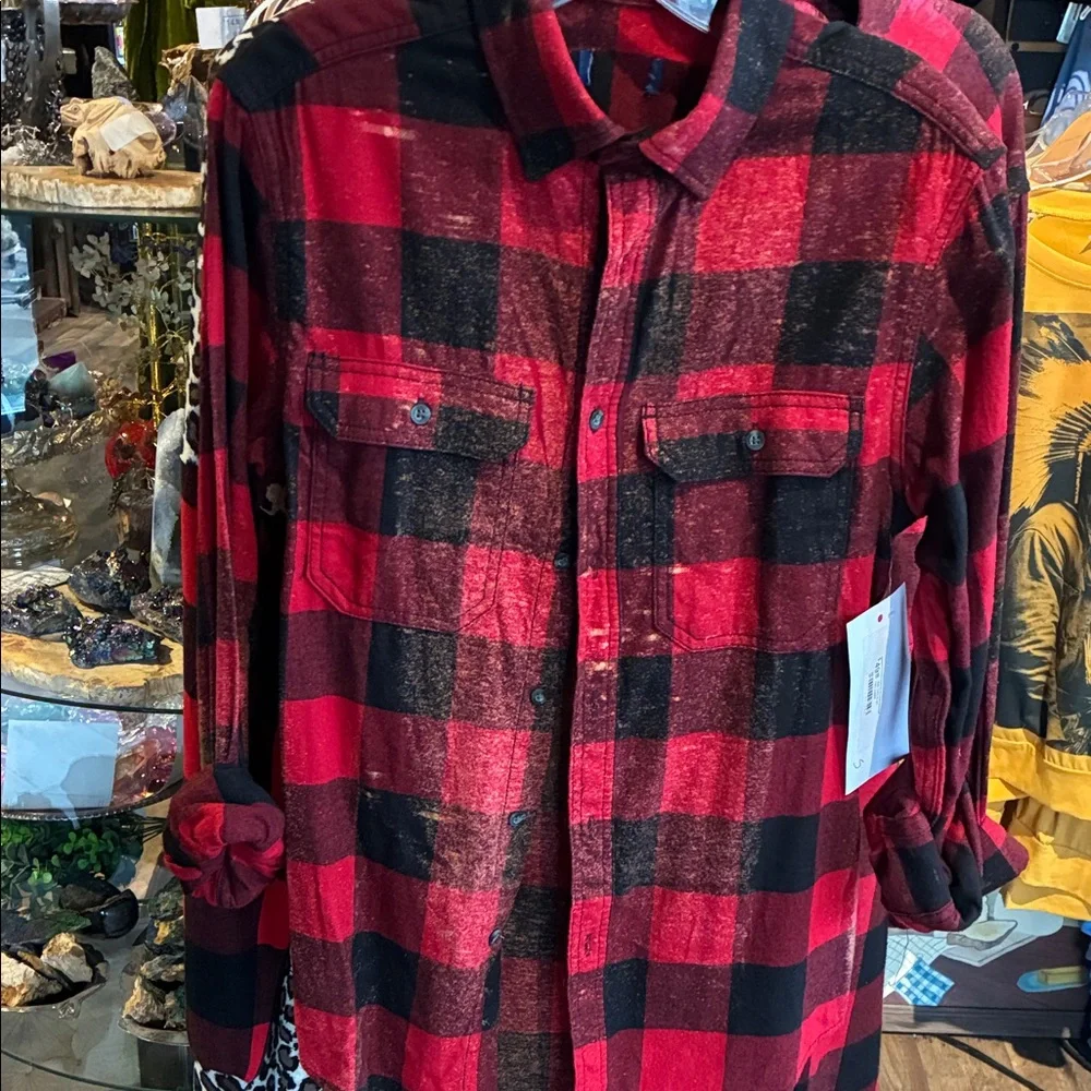 ⭐️ “This Is My Hallmark Christmas Movie Watching Shirt” Flannel Distressed ⭐️ - Picture 3 of 3
